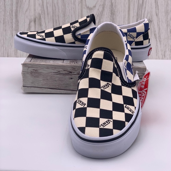 Vans Classic Slip-On ( Big Check) Black/Na… - Picture 2 of 13